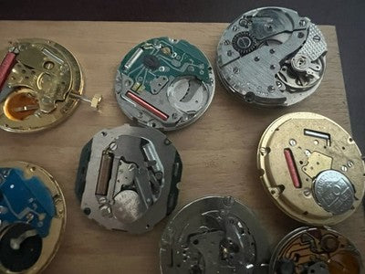 🔴 Meccanismi orologi donna uomo quarzo automatici con dischi data 8PZ