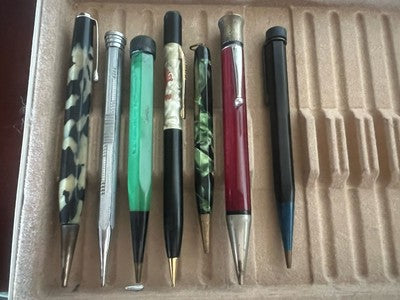 Crayon Mécanique Penne Parties Recharge Restauration Sheaffer Walker Lot 7 Pcs