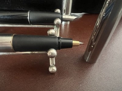 🔴 PARKER penna stilografica e sfera refill roller Frontier scrivono