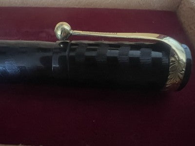 🔴 AURORA penna stilografica retrattile Vittorio Emanuele III Re di Savoia RARA