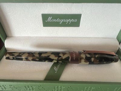 Montegrappa Stylo-Plume Stylo à Plume Camouflage Militaire Fortuna Nouvelle