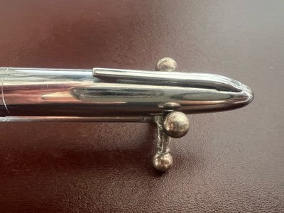 🔴 LINCOLN penna stilografica pistone pennino ORO 14k M scrive vintage 1960