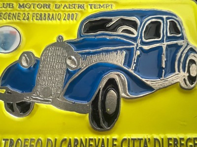 Trophée Voiture Asi Club Motori D'Altri Tempi Fregene Roma Rally Vintage 2006 