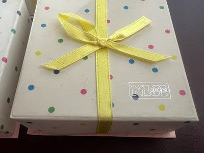 Niji Penne Sphère Compact Saumon Jaune Rose Mini Avec Trousse NOS