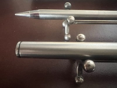 Sheaffer Pen Fountain Pen + Mechanical Pencil Imperial Triumph Chrome Vintage