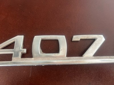 Emblème MERCEDES 407D Fourgon Logo Métal Original