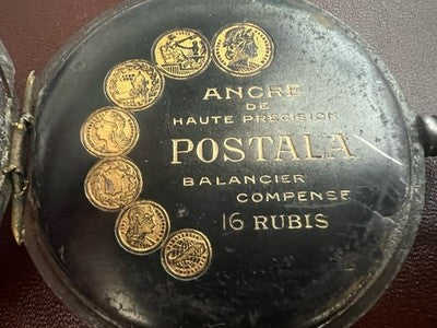 POSTALA Taschenuhr Porzellan Vintage Teile Ersatz Reparatur