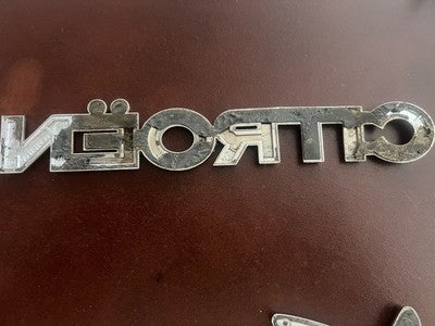 Citroen Coat of Arms Car Xsara Print Emblem Logo Original 2 Pieces