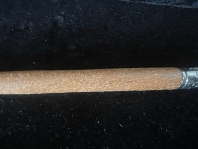 🔴 Penna stilografica LEGNO tornito da calamaio cesellata con pennini vintage