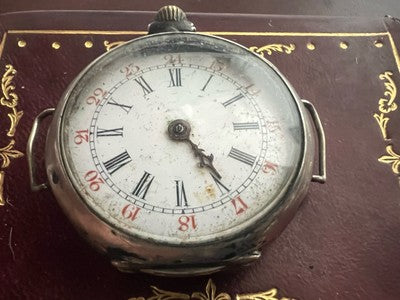 Armbanduhr Silber 800 Frauen Handgelenk Teile Ersatzteile Zylinderkopf 21