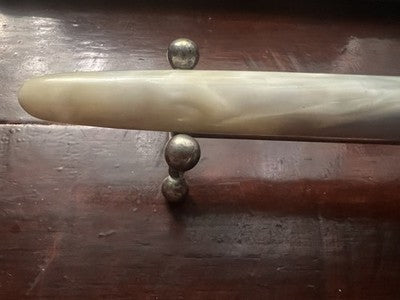Montegrappa Stylo-Plume Stylo à Plume Celluloid Effet Nacre Garantie Vintage