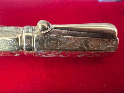 🔴 EUROPA penna stilografica retrattile pennino ORO la storia funziona vintage A