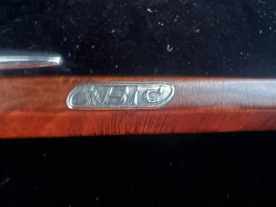 🔴 BIC penna sfera ARGENTO 925 Silver Anniversary Edizione Limitata astuccio NOS