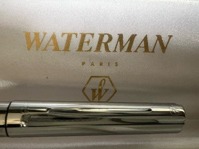 Waterman Pen Fountain Pen Graduate Chrome Tip F A Cartridge
