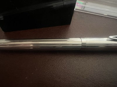 Aurora Stylo-Plume Sphère 98 Chrome Spline Bit Écrit L'Italien Vintage 