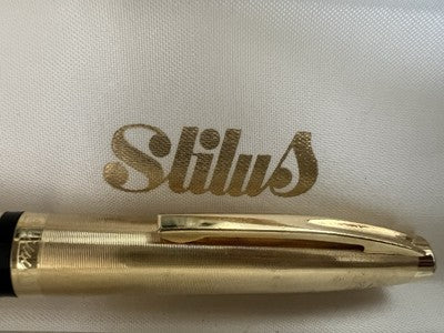 Stilus Stylo-Plume Stylo à Plume Noire À Piston Stylo Plume F Écrit Vintage