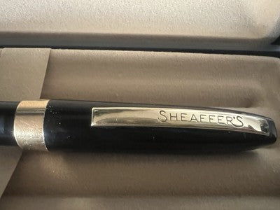 SHEAFFER'S Pen Fountain Pen Gold Snorkel Fill Black Marking Vintage