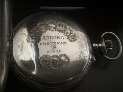 ROSKOPF Reloj De Bolsillo Oversize 6 Cm Esfera De Cerámica Repuestos Vintage