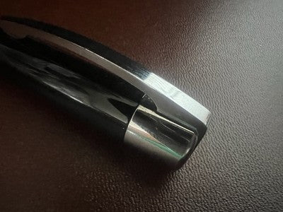 Niji Stylo-Plume Stylo à Plume Laque Noire Profiles Chrome Iridium 2 Trousse 