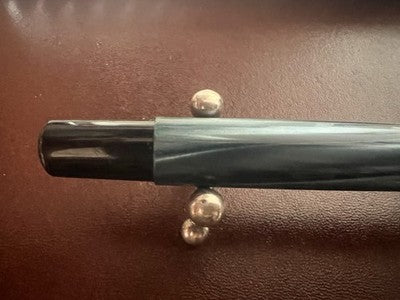 PELIKAN K200 Marmorierter blauer irisierender Vintage-Kugelschreiber von 1980 