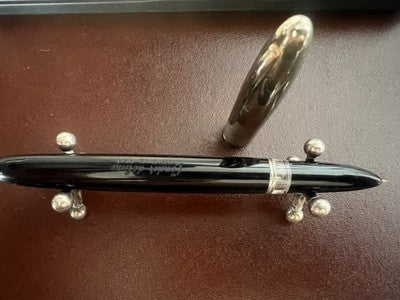 Condor Pen Fountain Pen Black Deluxe Piston Marking Vintage 1950