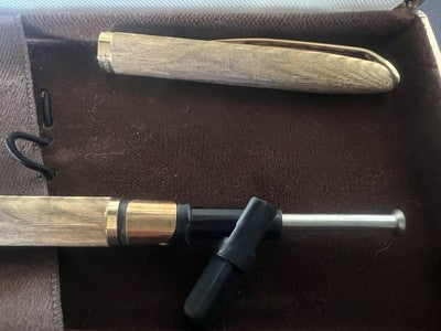 🔴 WATERMAN penna sfera Hemisphere placcata oro millerighe con onde astuccio