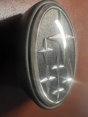 🔴 SUBARU logo auto IMPREZA emblema stemma scritta con inserti