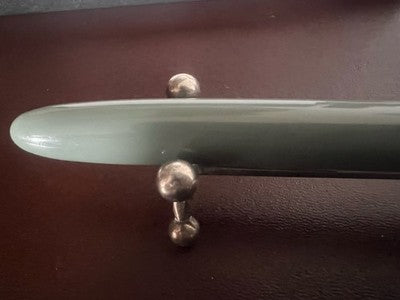 Wearever Stift Füllfederhalter Zelluloid Grau Hebel Schreibt Vintage USA '30