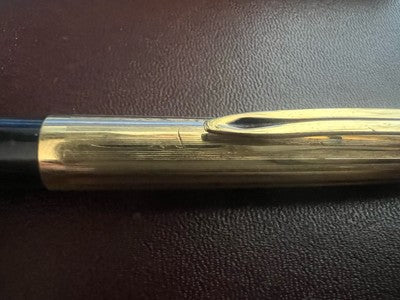 🔴 AURORA penna stilografica 98 pennino ORO M e sfera scrivono vintage B
