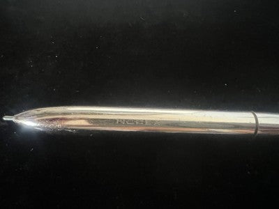 🔴 NOREX penna sfera metallo cromato stiloforo scrivania vintage