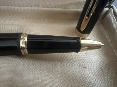 🔴 WATERMAN penna sfera Continental Paris scrive con scatola vintage