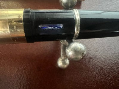Stilus Stylo-Plume Stylo à Plume Noire À Piston Stylo Plume F Écrit Vintage