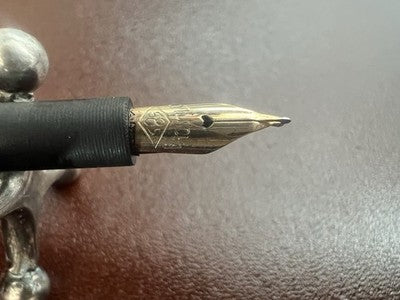🔴 STYLOMINE penna stilografica celluloide leva pennino oro 14k Stilnova vintage