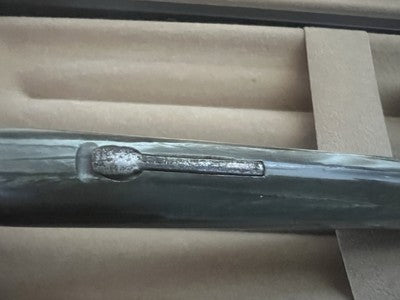 🔴 WATERMAN'S penna stilografica celluloide a leva pennino Longines ORO scrive