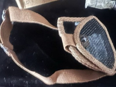 🔴 Lotto MILITARE occhiali militari deserto FOGPRUF PASTE Camouflaged vintage