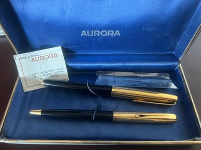Aurora Stylo-Plume Stylo à Plume 98 Or M Et Sphère Scrivono Vintage B