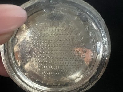 🔴 Orologio tasca ANTI MAGNETIQUE carrozza Ligne Droite manuale funziona vintage