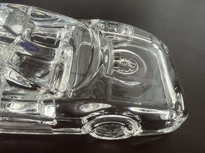🔴 FERRARI 1:25 3D glass model car desk paperweight 