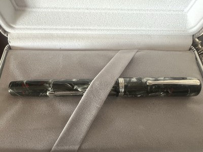 🔴 WATERMAN'S penna stilografica 94 celluloide leva pennino ORO scrive vintage