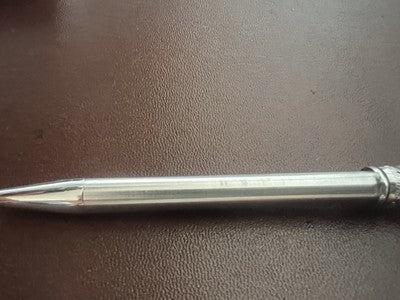 🔴 AURORA penna sfera Magellano cromata scrive con garanzia astuccio C