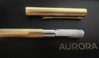 Aurora Pen Sphere Hastil Retractable Gold Hood Sublimation