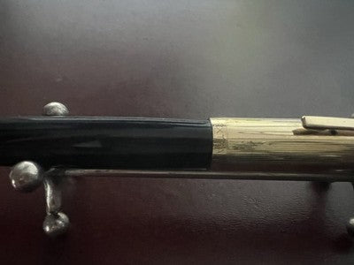 🔴 OMAS penna stilografica 556/S Extra cappuccio dorato pennino ORO Brevetto 445