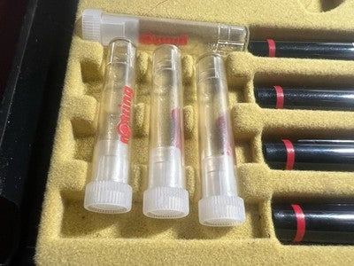 🔴 ROTRING penne Rapidograph da disegno tecnico inchiostro astuccio vintage A