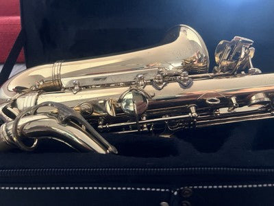 🔴 ROY BENSON Altsaxophon AS202 aus Messing, komplett mit Koffer und Mundstück 