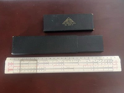 🔴 Regolo ALBERT NESTLER N. 23 R A sistema Rietz calcolatore fodero vintage