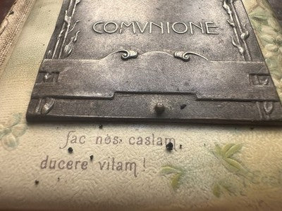 Book Devotional The Giardino Spiritual Keepsake Della Communion 1927