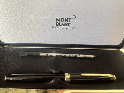MONTBLANC Stylo À Bille Roller GÉNÉRATION 1 Refill Neuf Vintage 90
