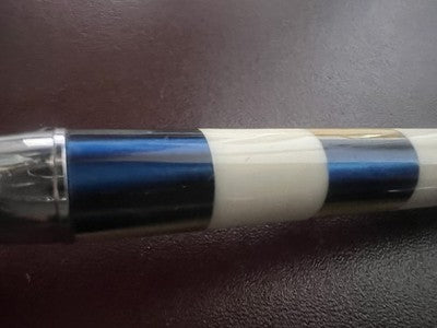 Krien Kugelschreiber-Cluster, hell schimmernd, Chrom, drehbar, Vintage 
