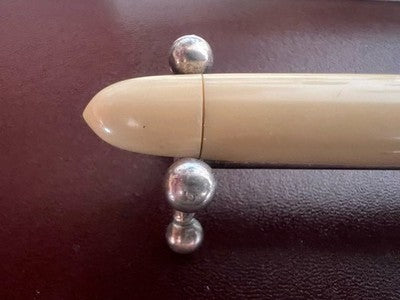 Napoleon Fountain Pen And Pencil Celluloid Ivory Communion Set Vintage