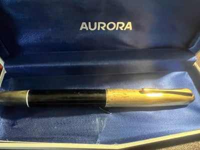 🔴 AURORA Füllfederhalter 88 Kolbenmechanik schreibt Vintage 184517 